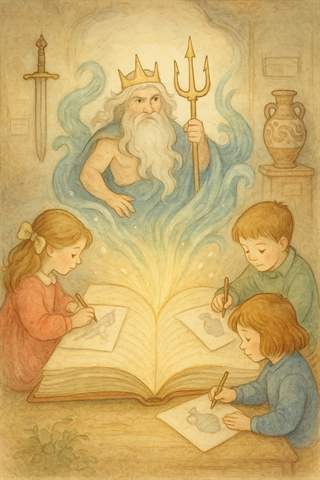 Ontdek, schrijf en illustreer je eigen mythenboek