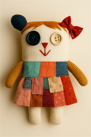 Upcycle knuffel maken